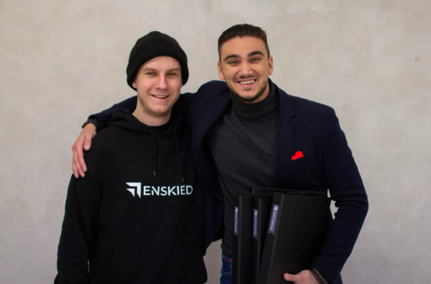 Егор Карасёв и Владимир Орава — члены команды организаторов бизнес-инкубатора ENSKIED.