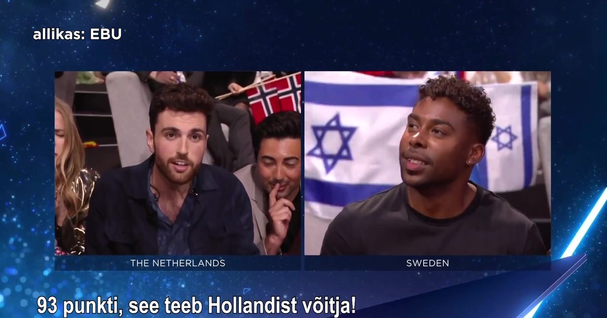 Reporter Eurovisioonil: Holland ootas 44 aastat võitu