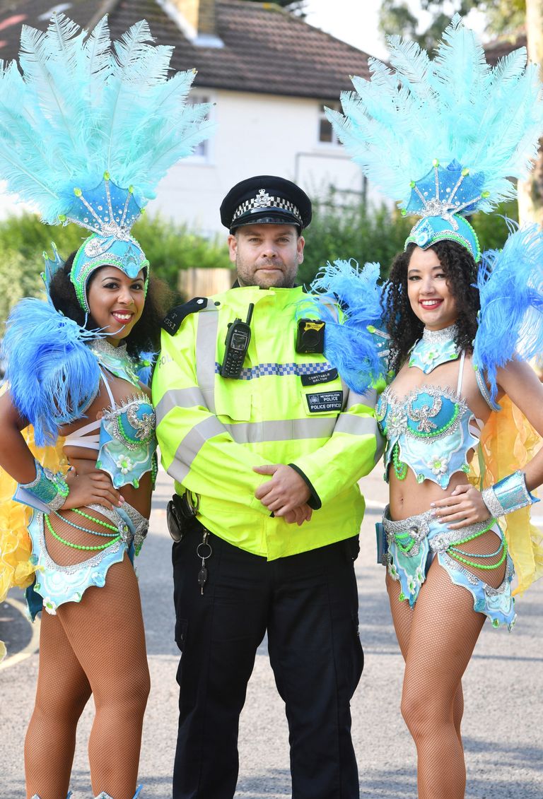 Londoni Notting Hilli karnevalil oli politseil palju tööd