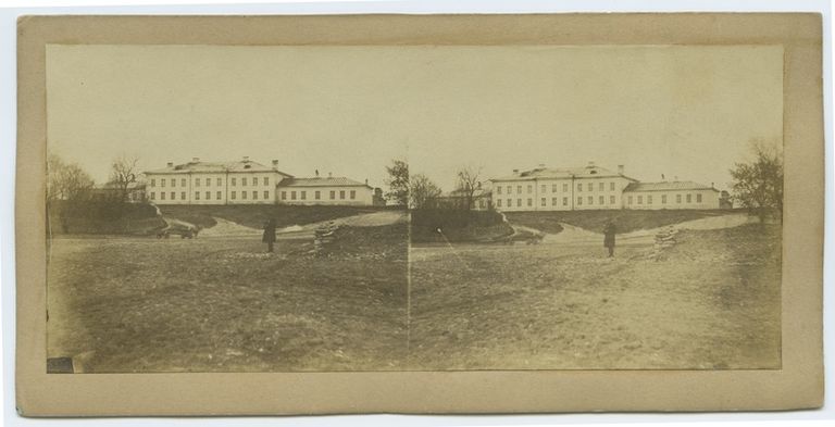 Дом Чернягина, впоследствии Ласнамяэская тюрьма. Фото ок. 1860.