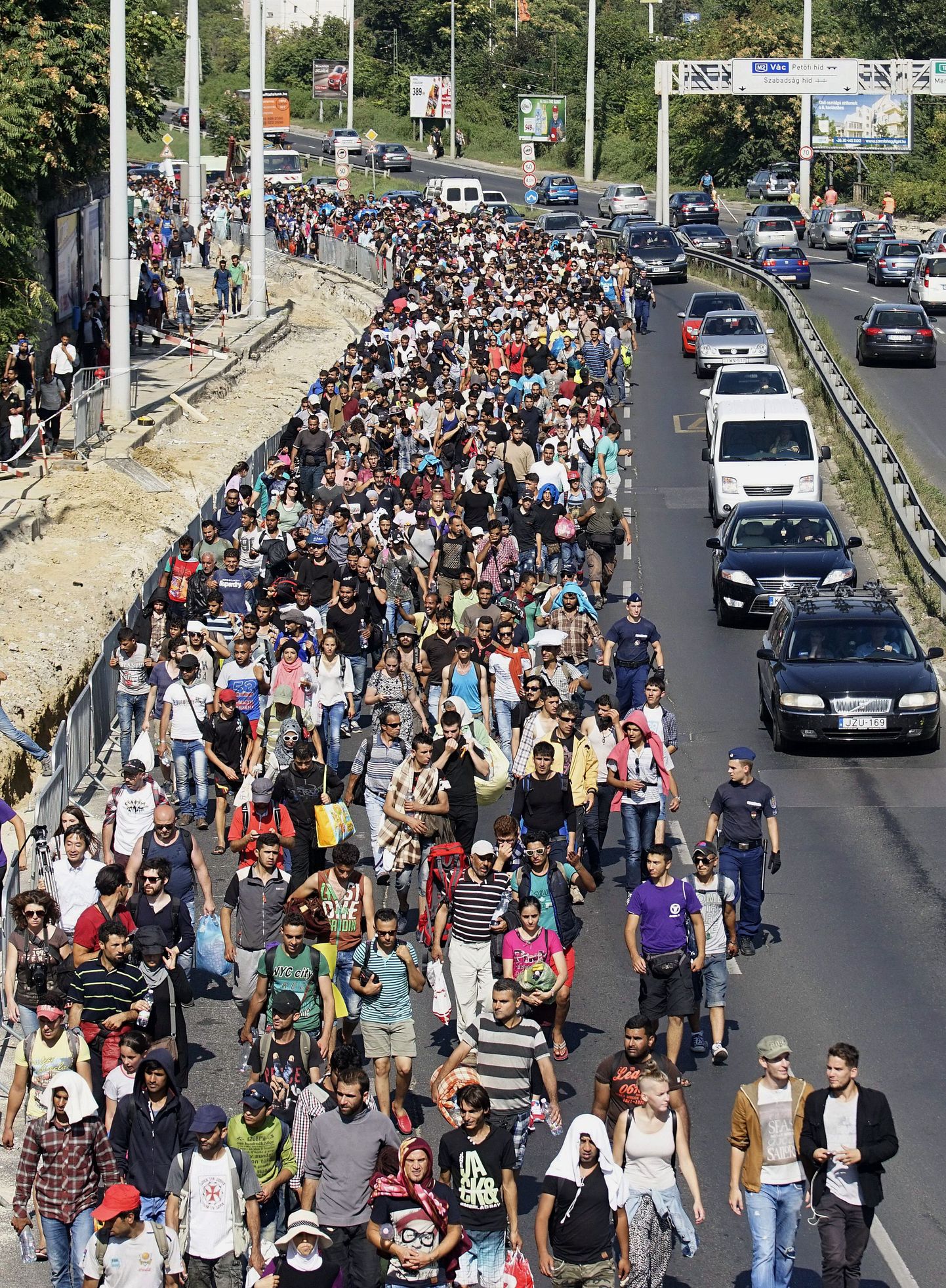 Migrandid teel Saksamaa poole