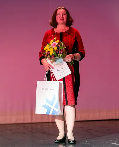 Eakate elu edendamise eest pälvis tunnustuse Reet Pool.