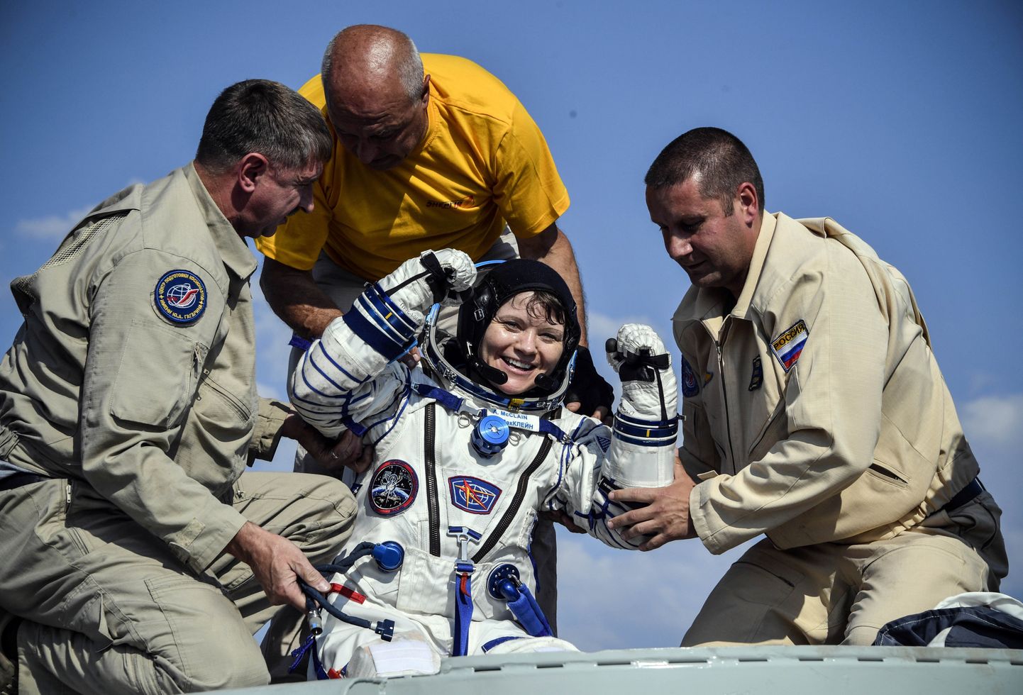 Apsūdzētā astronaute Anne Makkleina