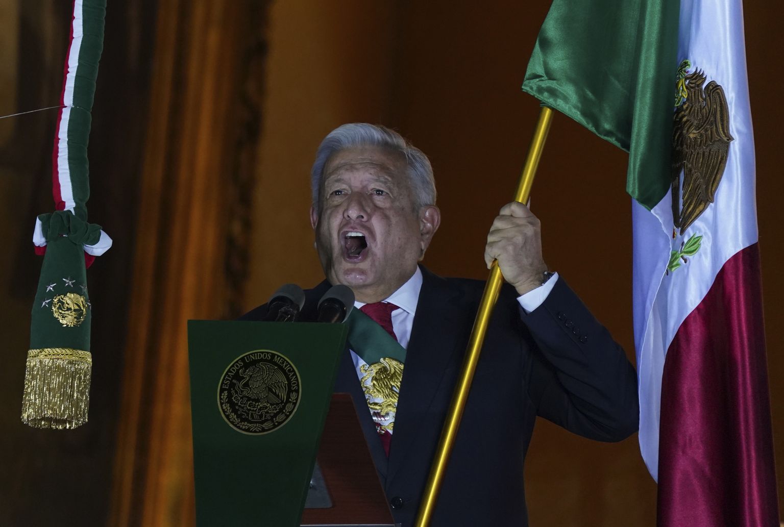 Mehhiko president Andrés Manuel López Obrador.