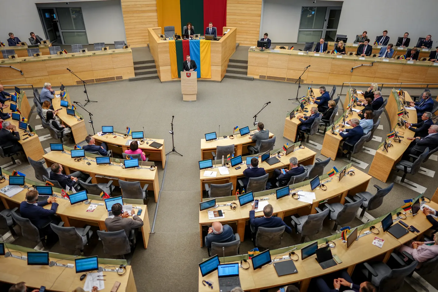 Leedu parlament. Foto on illustratiivne.