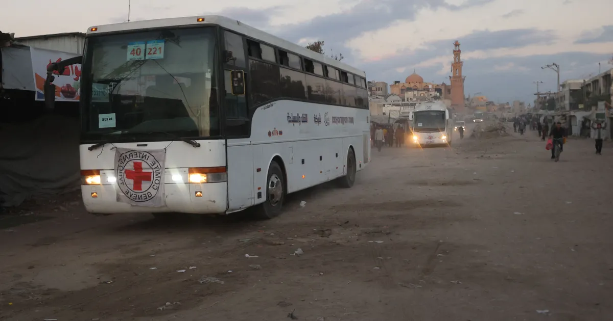 Punane Rist võtab Gazas vastu vabastatud pantvangid