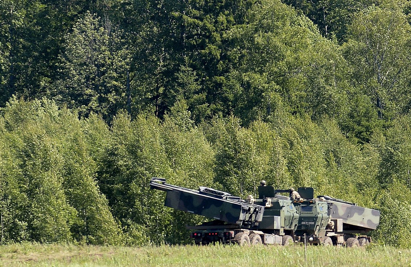 Raketisüsteemi HIMARS (M142) kasutati möödunud aastal Eestis toimunud rahvusvahelisel õppusel Saber Strike.