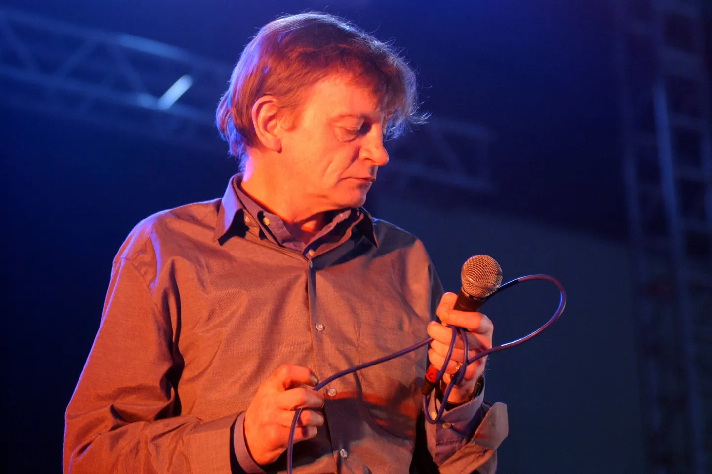 Ansambli The Fall laulja Mark E. Smith.