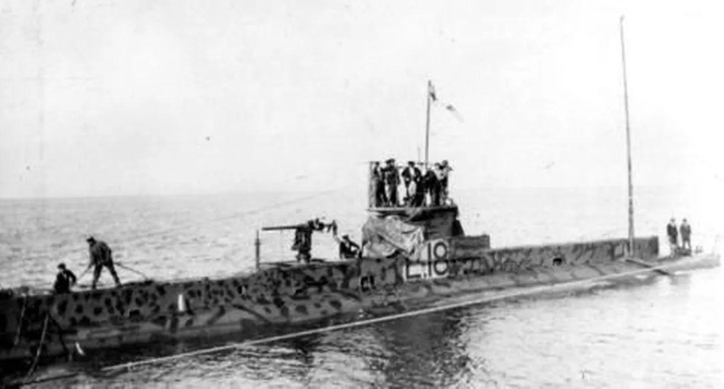 Подводная лодка HMS E18.