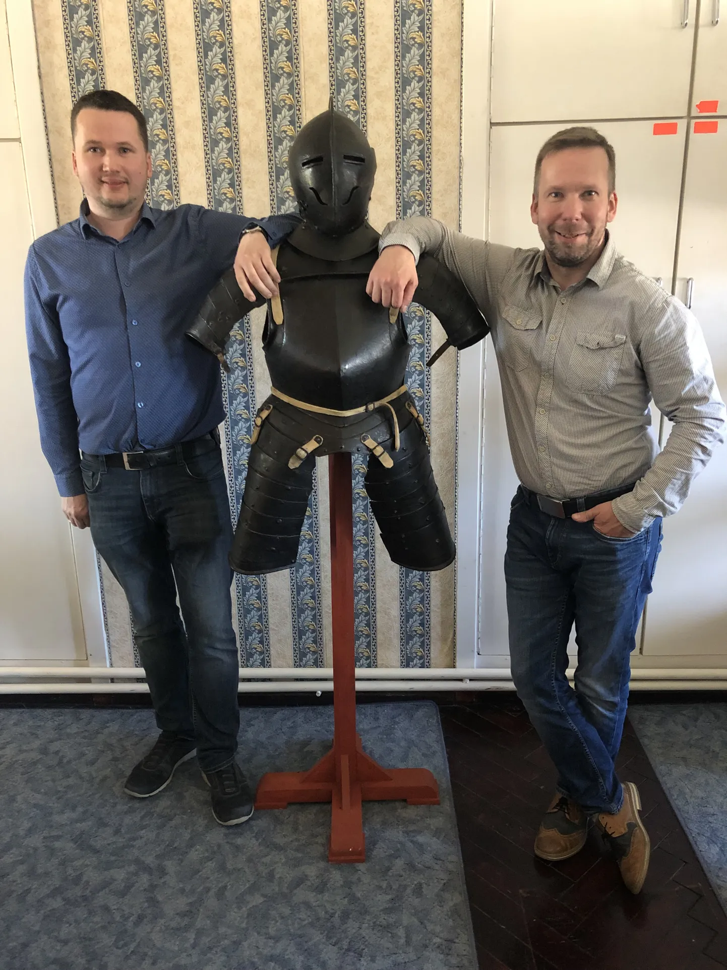 Muuseumi salapärane raudrüü sai uueks