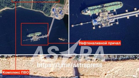 VIDEO ⟩ Pēc Ukrainas dronu uzbrukuma Baltijas jūras piekrastē esošā Krievijas naftas ostā izcēlies ugunsgrēks