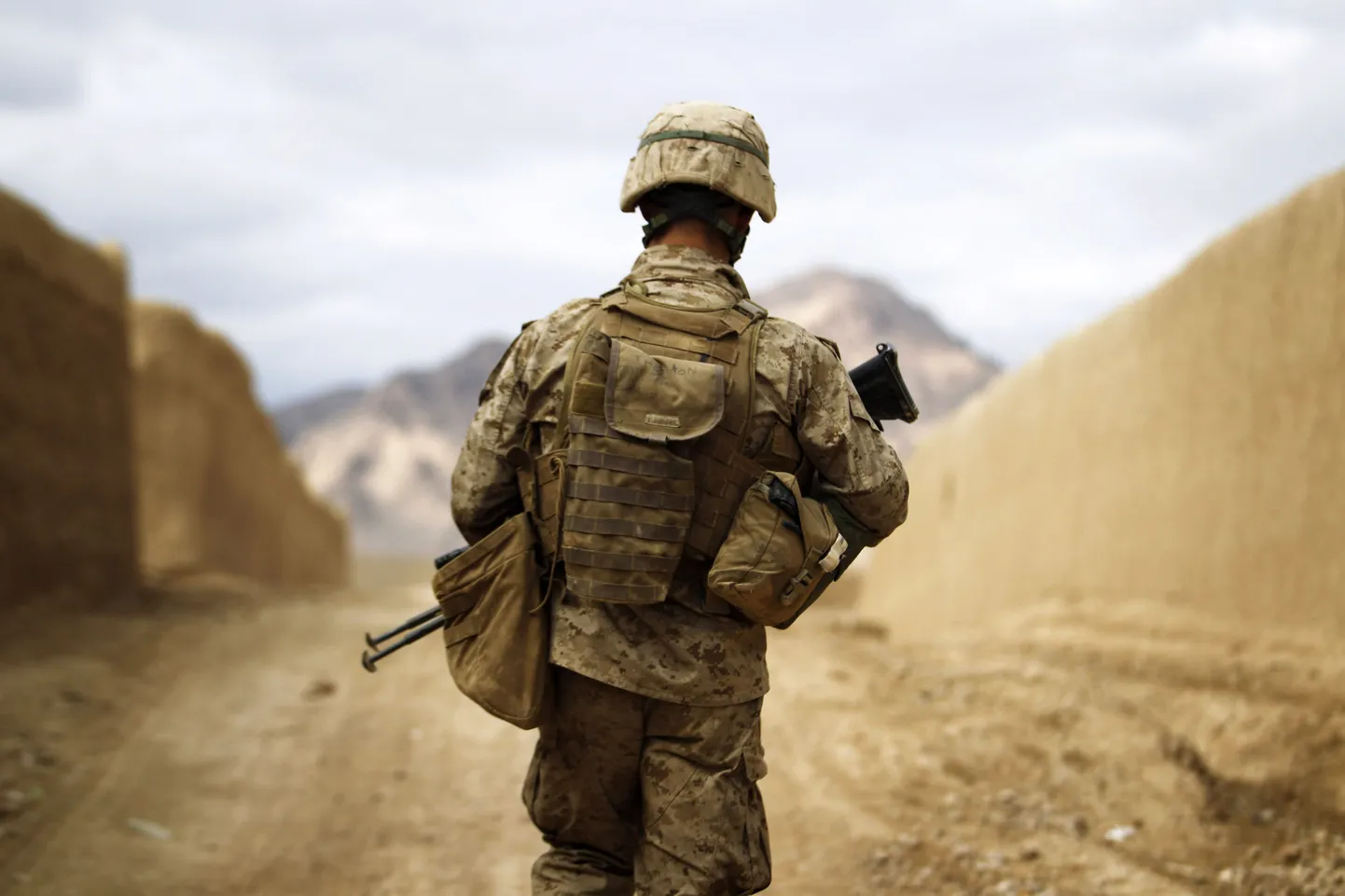 USA sõdur Afganistanis.