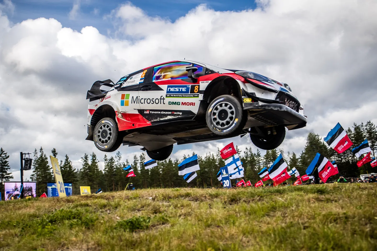 Ott Tänak 2019. aasta Soome rallil.