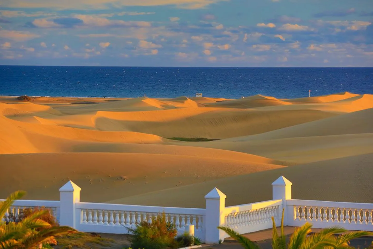Гран-Канария: песчаные дюны Маспаломаса.