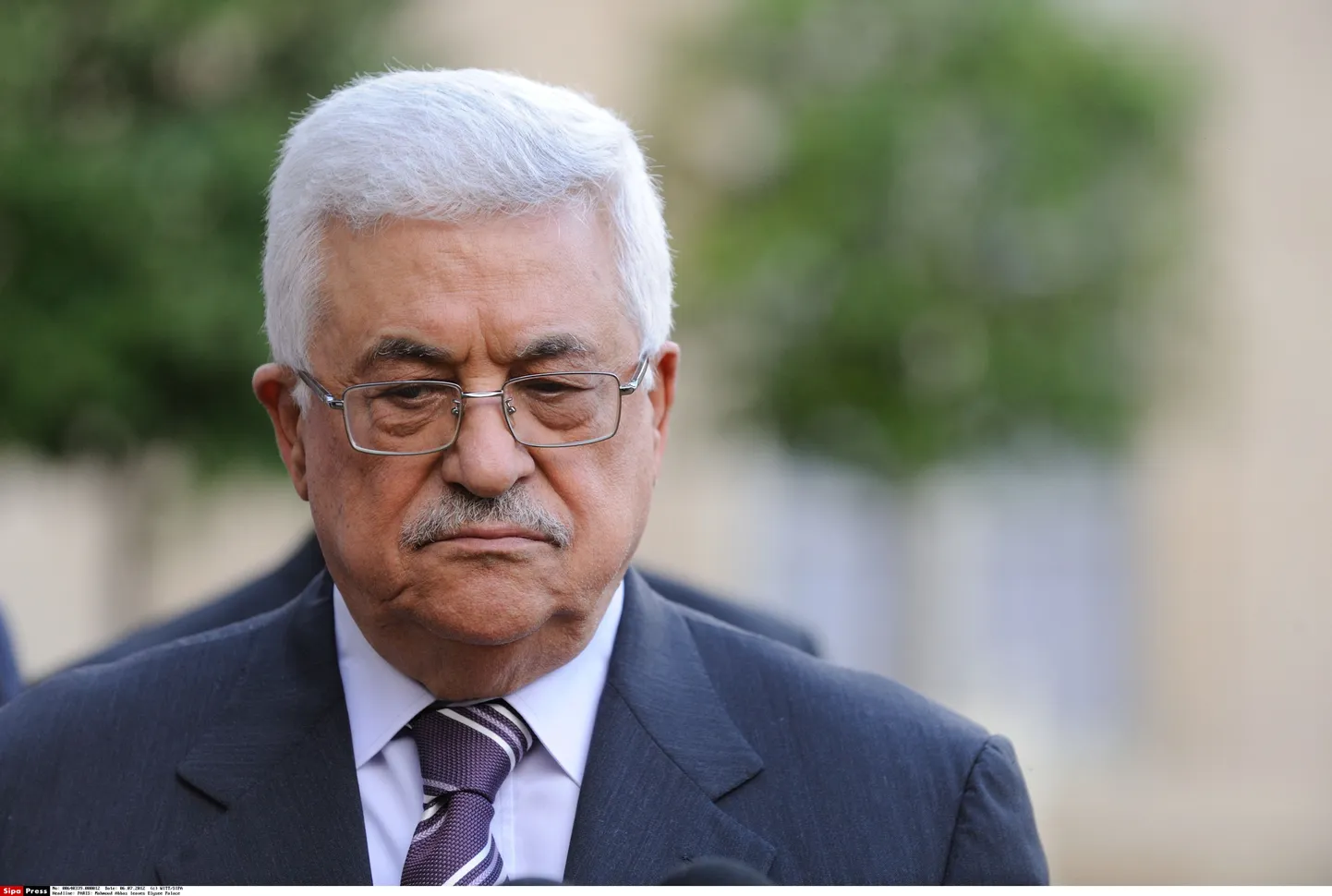 Palestiina president Mahmoud Abbas.