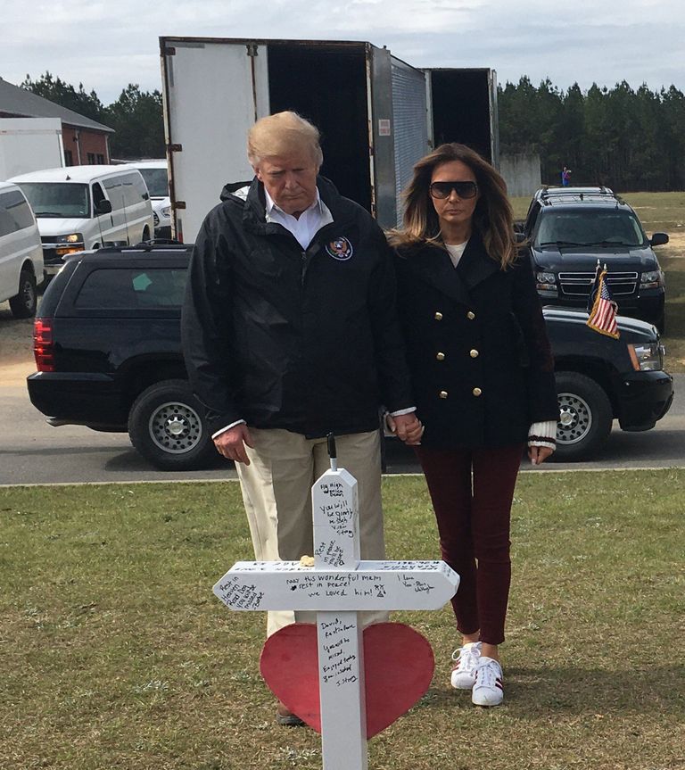 Donald ja Melania Trump 8. märtsil Alabamas