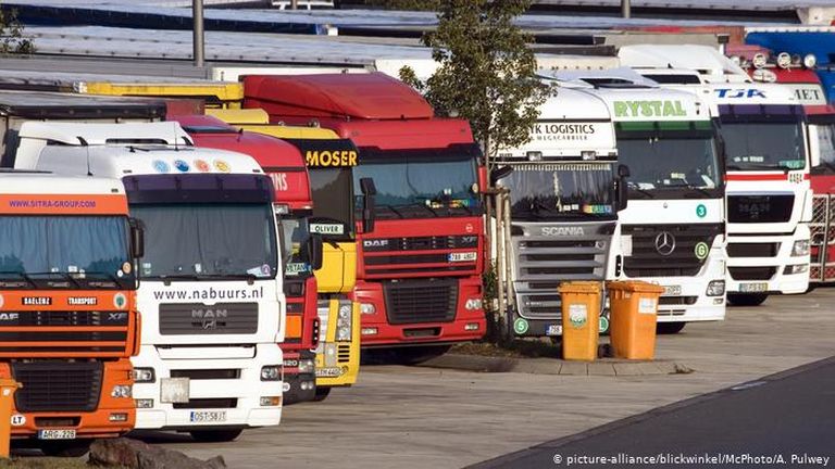В ЕС хотят оборудовать сеть сертифицированных парковок для грузовиков
