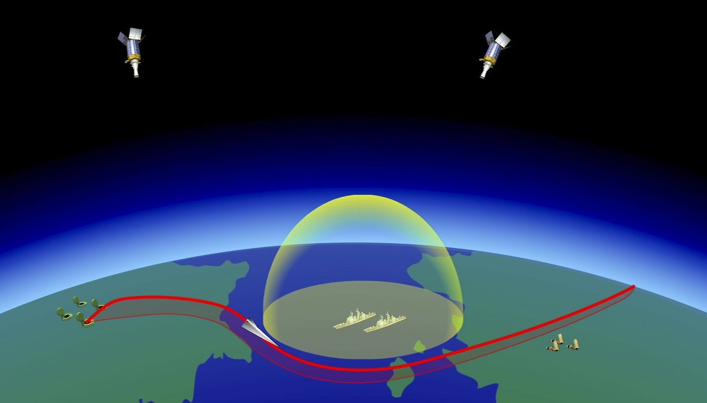 Kaader Avangard-raketisüsteemi tutvustavast animatsioonist.