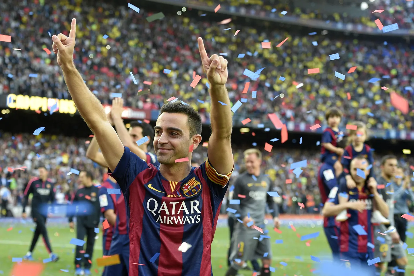 Xavi lahkumismäng.
