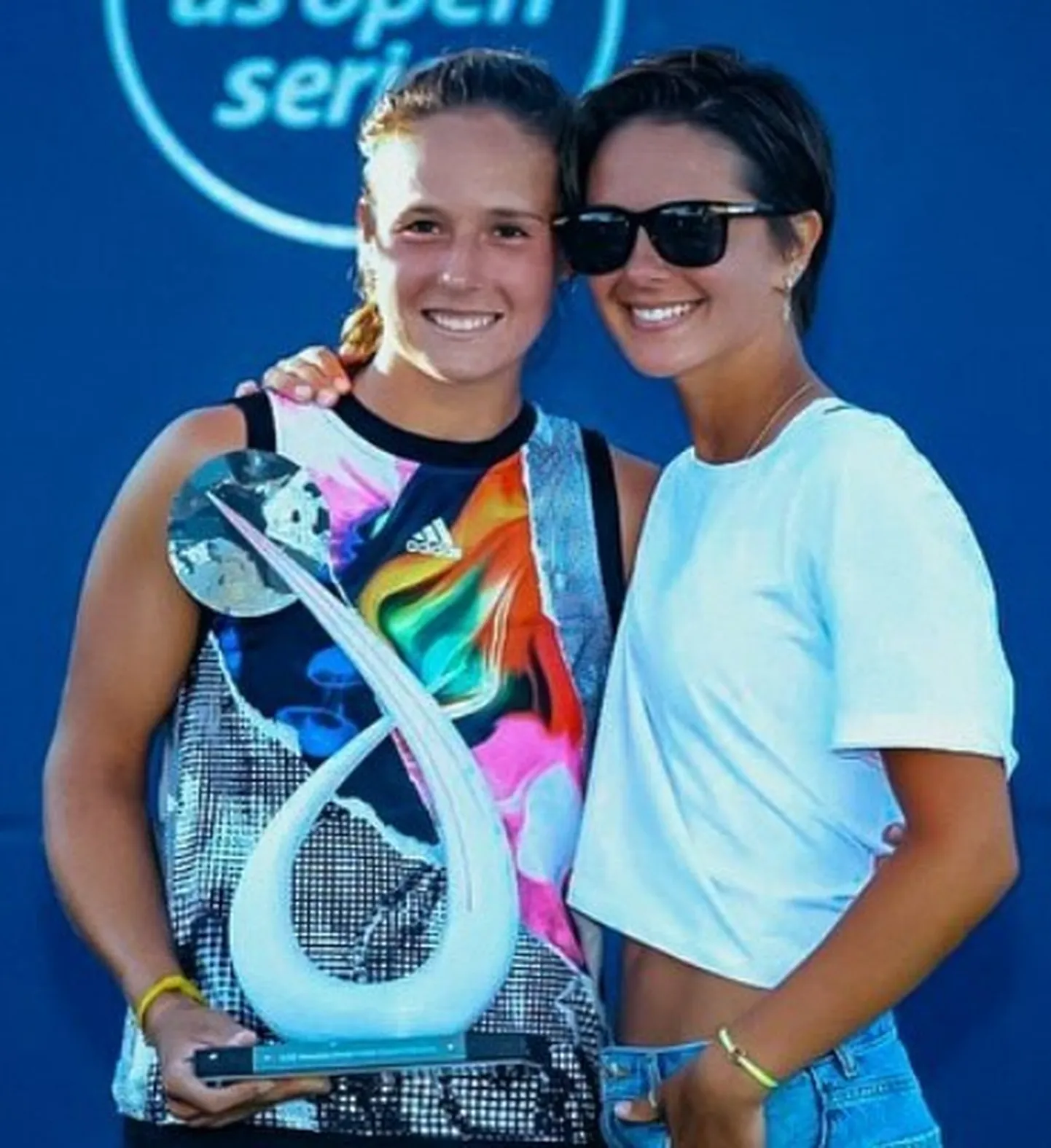 Daria Kasatkina ja Natalja Zabijako.