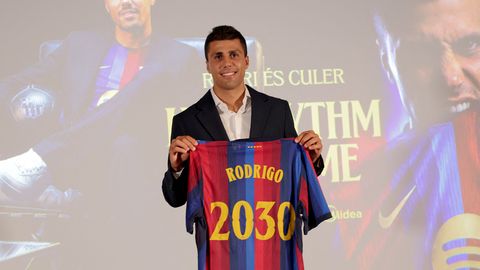 Äsja maailmameistriks tulnud Rodri siirdub Manchester Cityst Barcelonasse