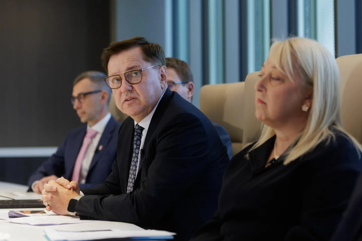 Infortari siseringi esindajad on Eve Pant (paremal) ja Ain Hanschmidt.