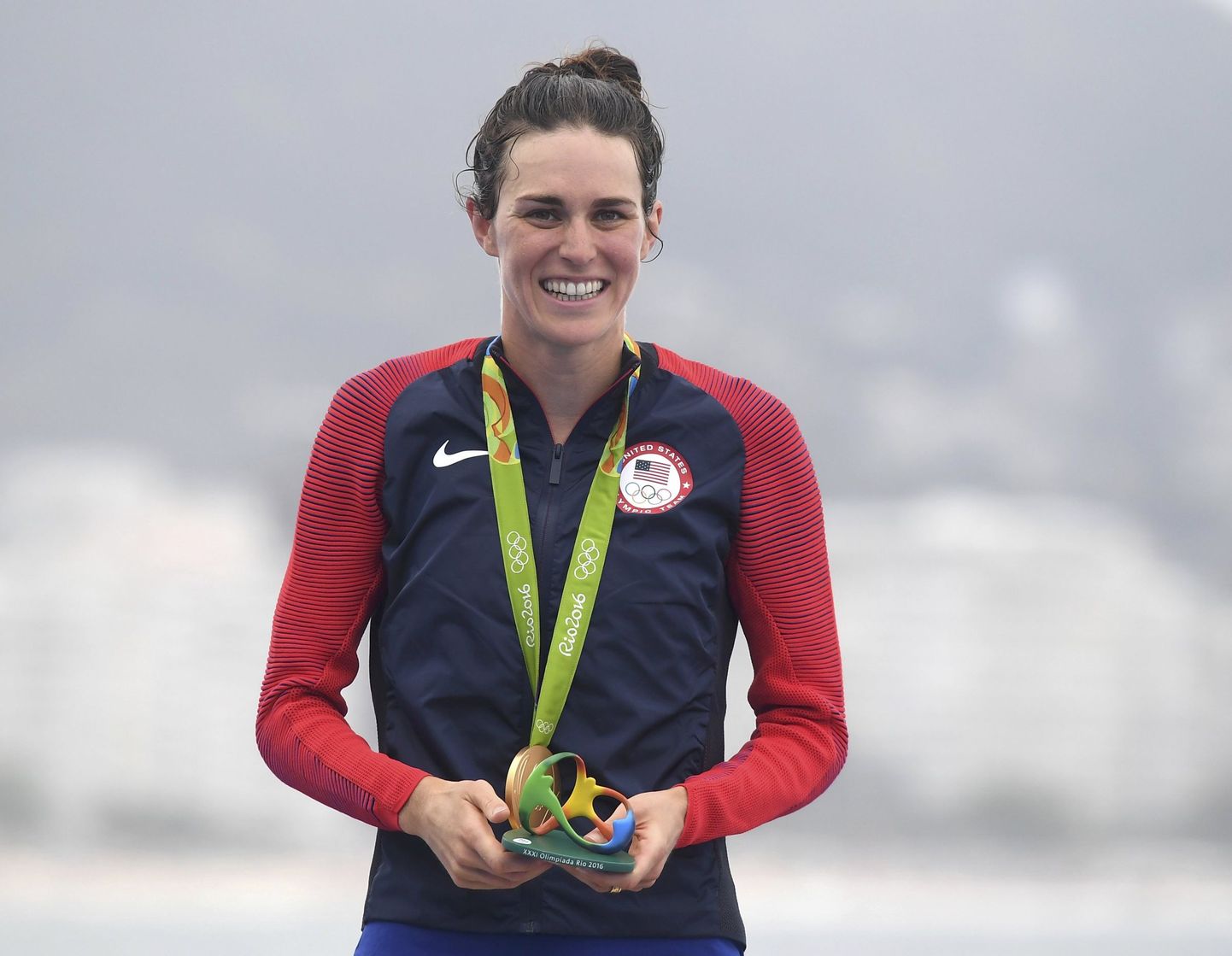 Gwen Jorgensen võitis Copacabana rannal oma elu esimese olümpiamedali. Tokyos püüab ta teist - seda juba maratonijooksus.