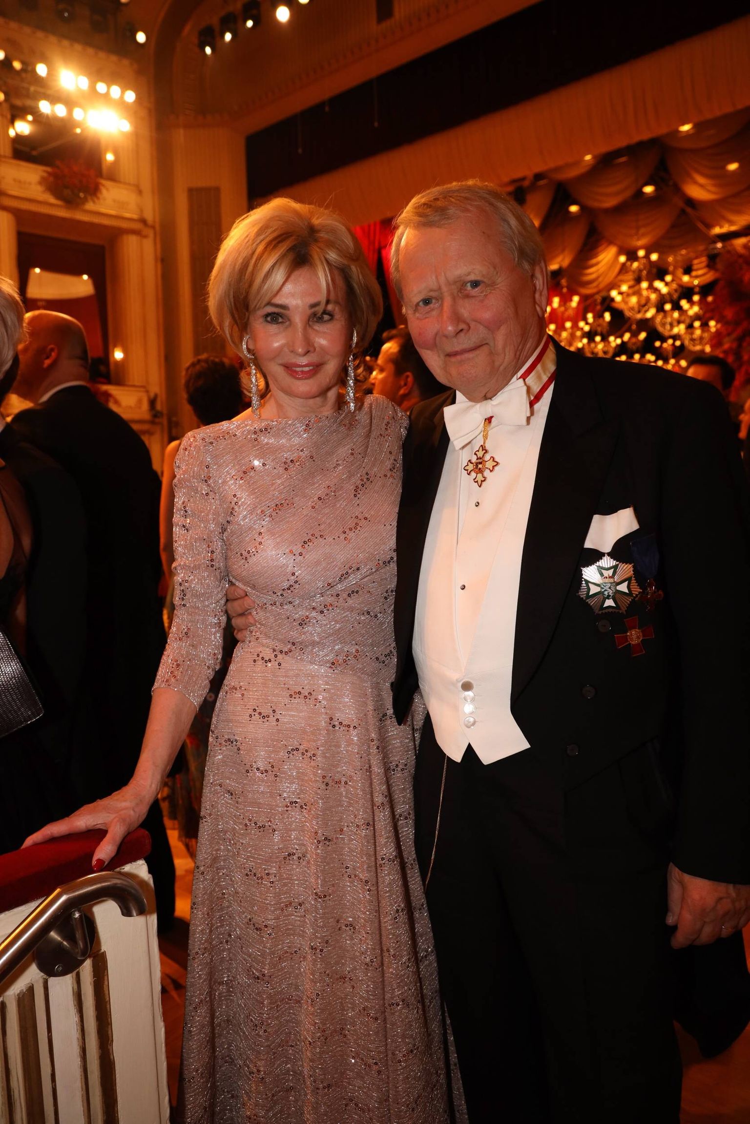 Veebruar 2019. Wolfgang Porsche koos abikaasa Claudiaga.