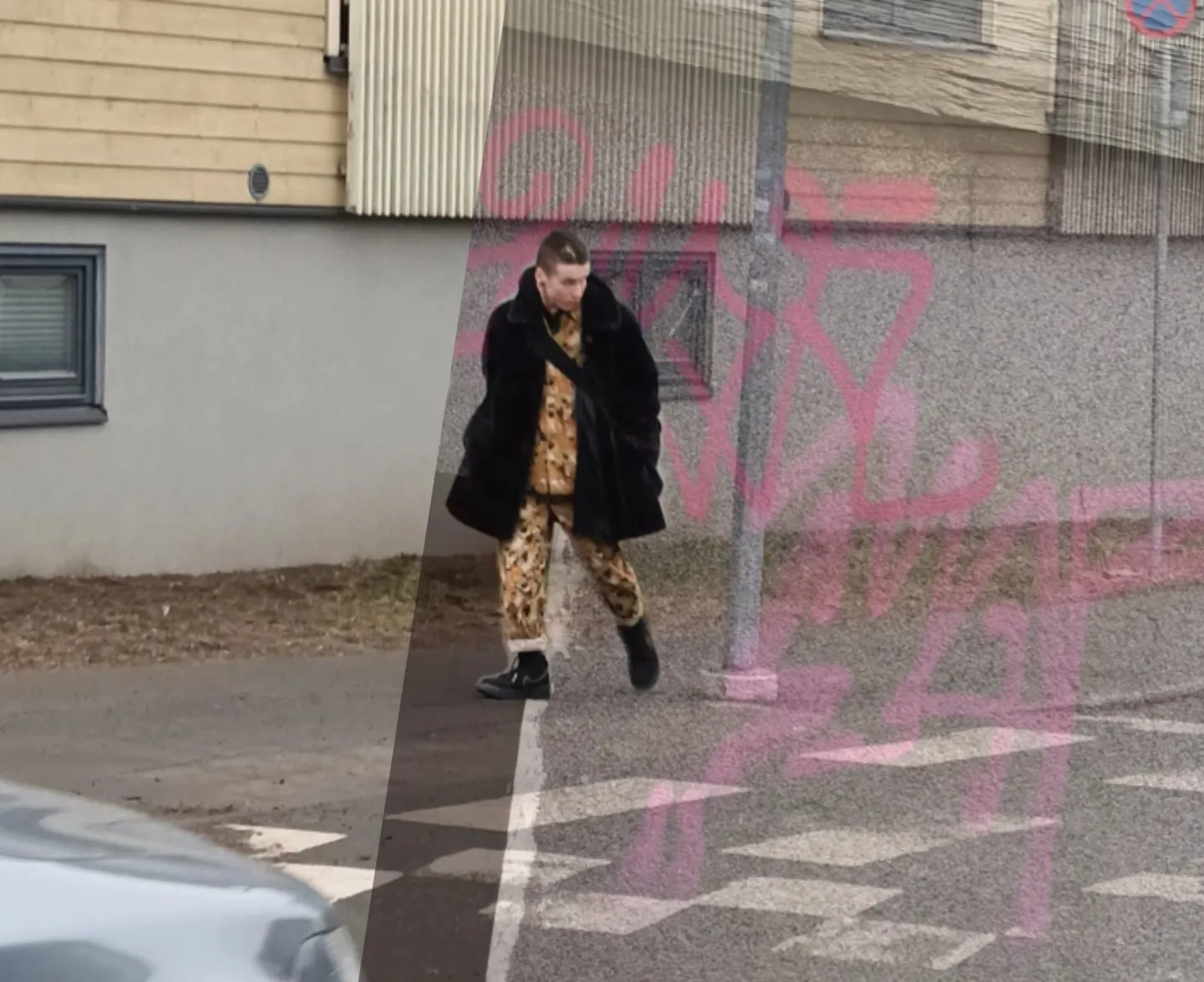 По словам местных жителей, в Каламая орудует вандал.