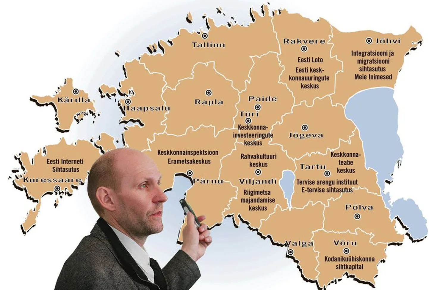 Põllumajandusminister Helir-Valdor Seeder ütles, et 13 riigiasutust Eestis ringi paigutades võttis ta arvesse piirkondade eripära. Samas on ta valmis kõigi asutuste paiknemise üle läbirääkimisi pidama, sest ta tahtiski diskussiooni algatada.