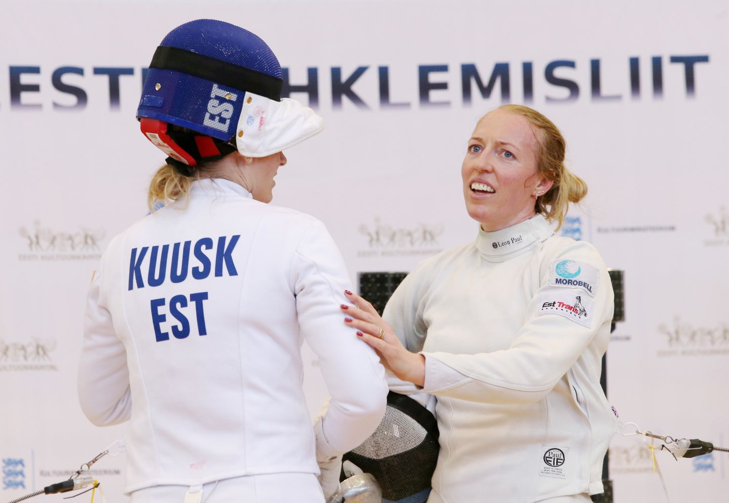 Nelli Differt (paremal) ja Kristina Kuusk.