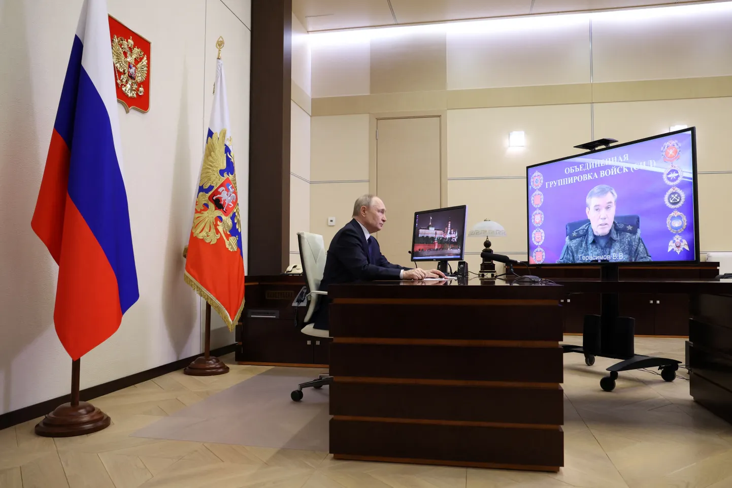 Российский диктатор Владимир Путин.