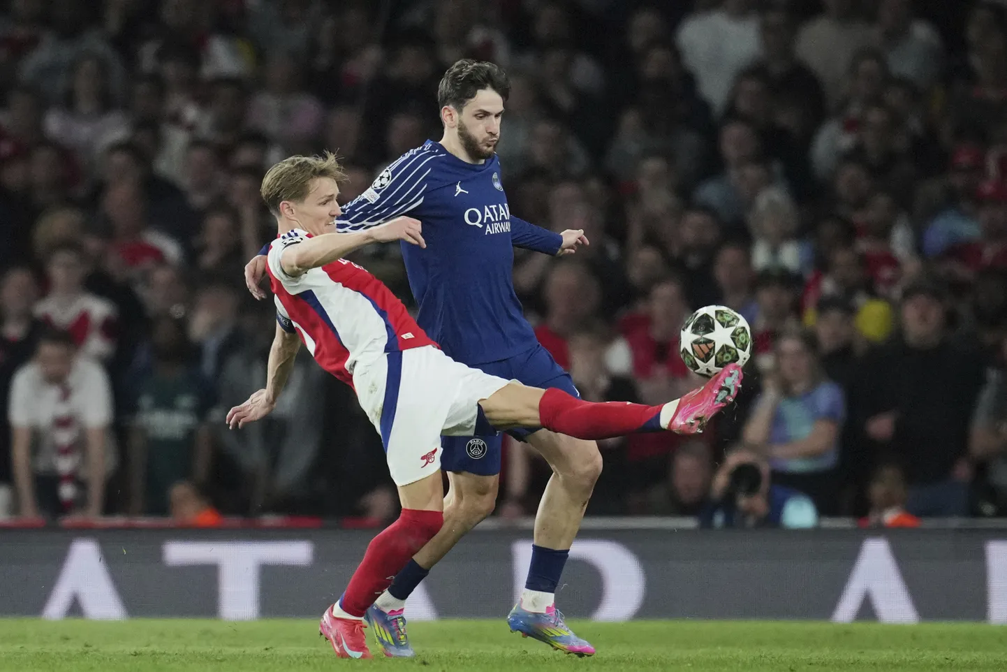 Arsenal vs. PSG.