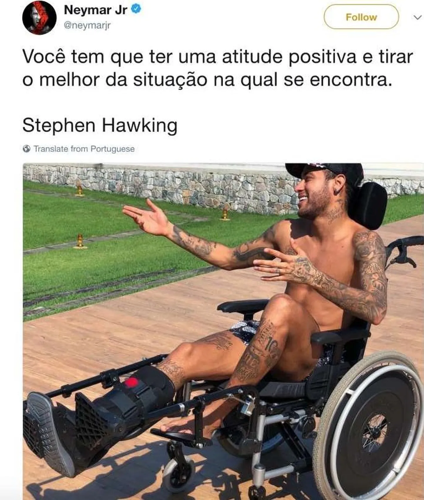 Ratastoolis Neymar
