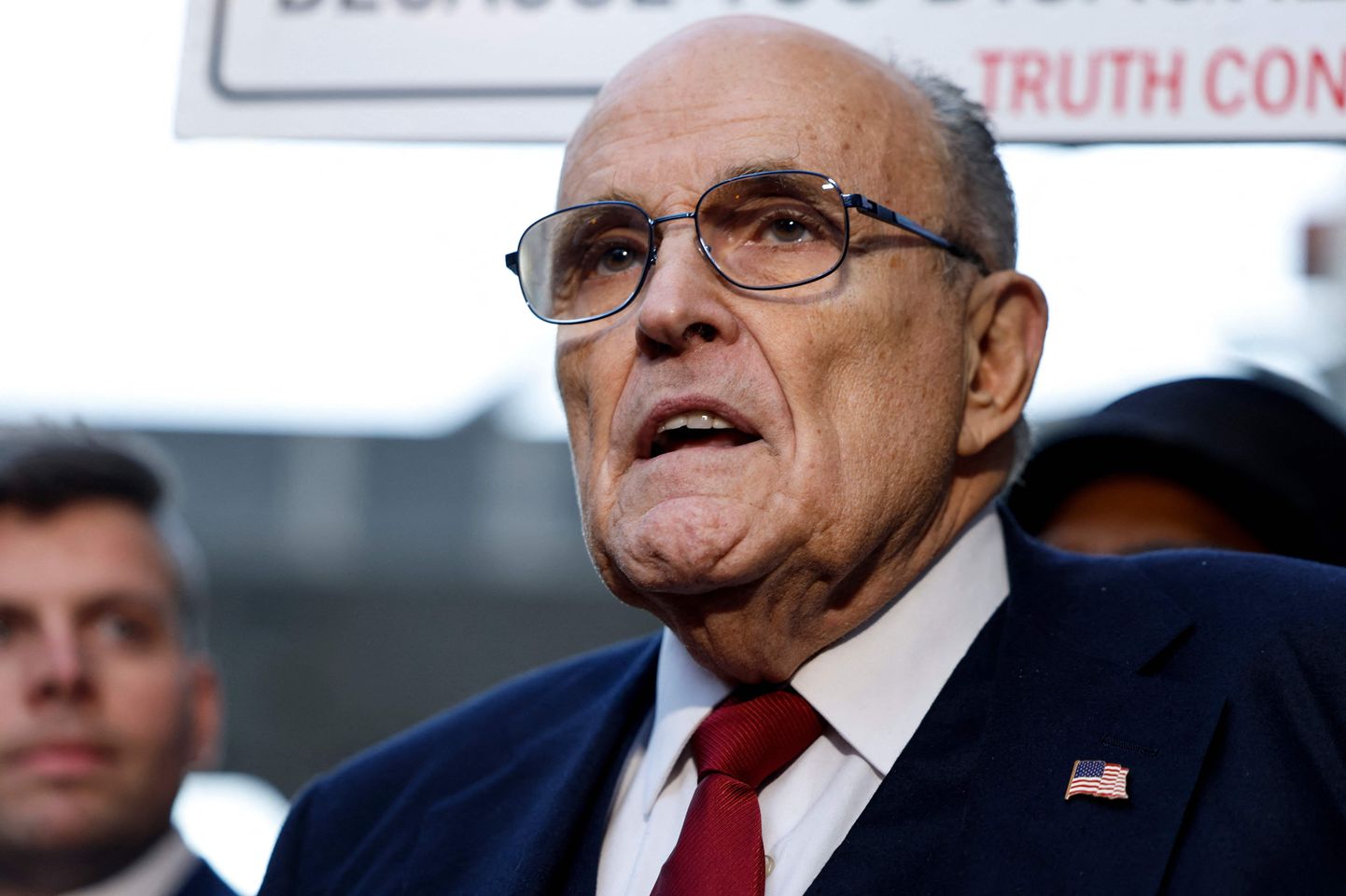 New Yorgi endine linnapea ja Donald Trumpi endine advokaat Rudy Giuliani.