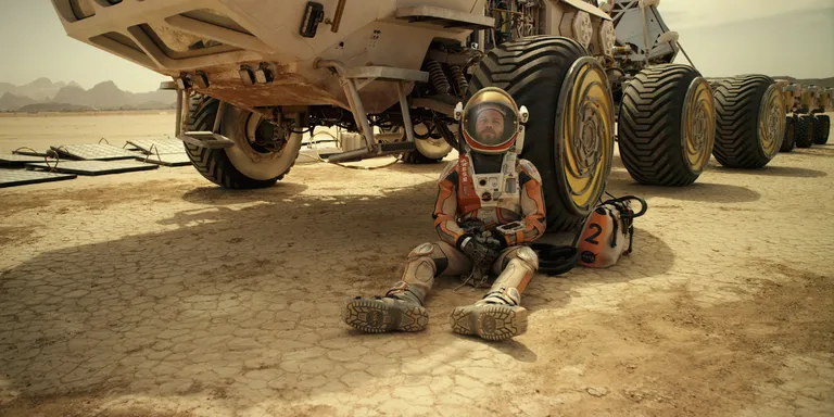 Matt Damon filmis «The Martian».