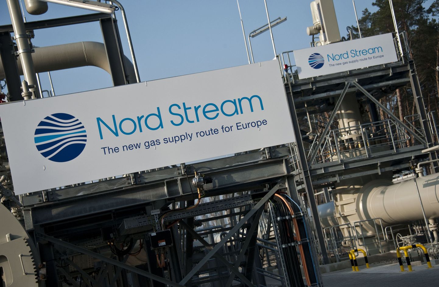 Nord Streami gaasiterminal Saksamaal Lubminis.