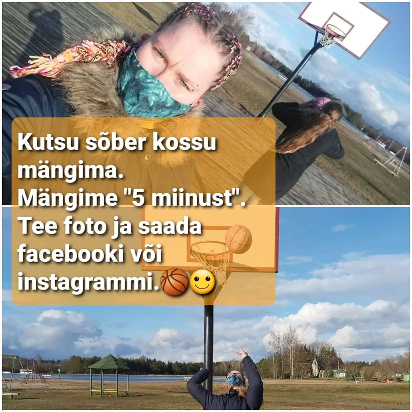 Üleskutse noortele värskes õhus aega veetma.