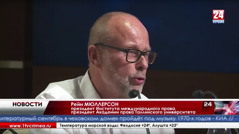 Rein Müllerson Krimmi televisioonis