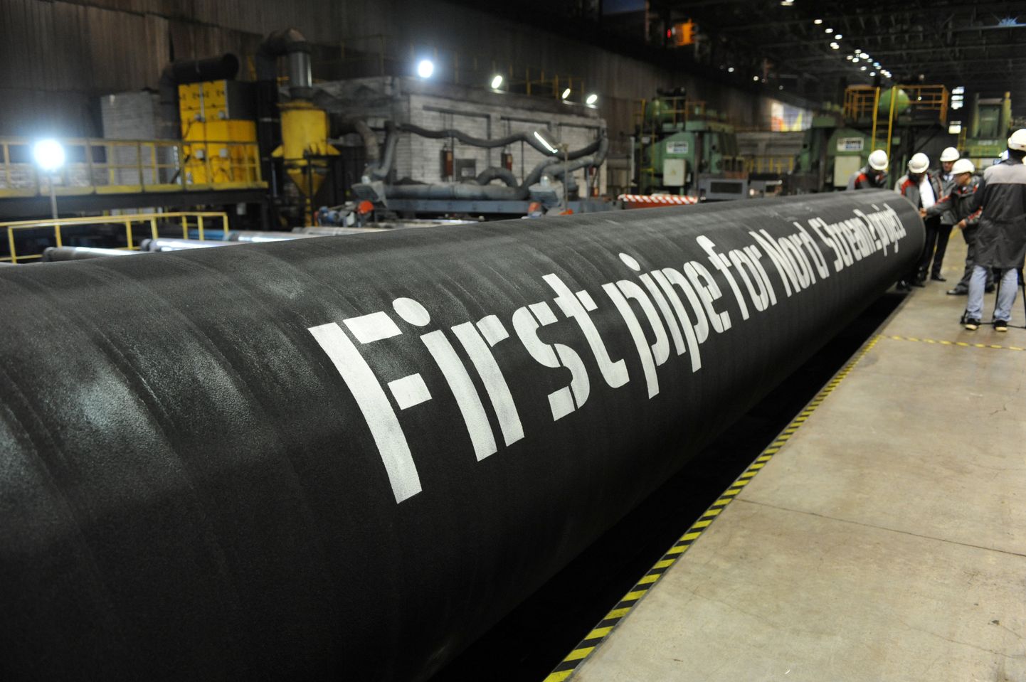 Nord Stream 2 tarbeks valminud torujuhe.