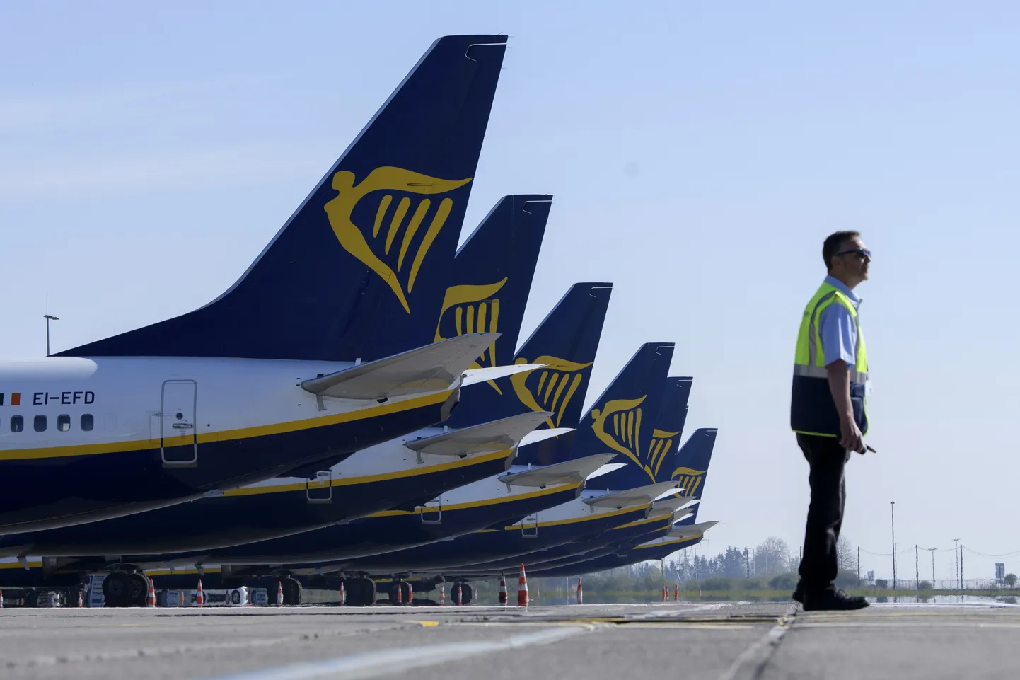 Самолеты Ryanair.