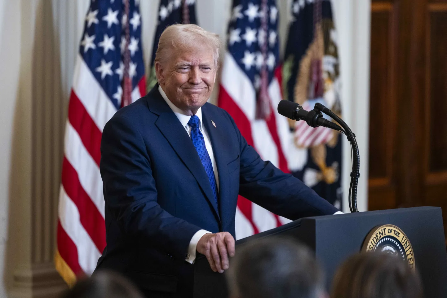 USA president Donald Trump 29. jaanuaril 2025. aastal Valges Majas.