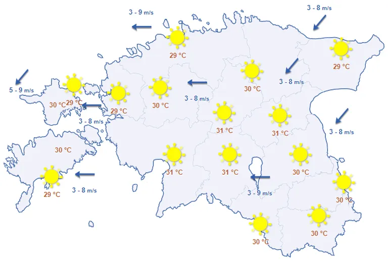 Ilm laupäeval