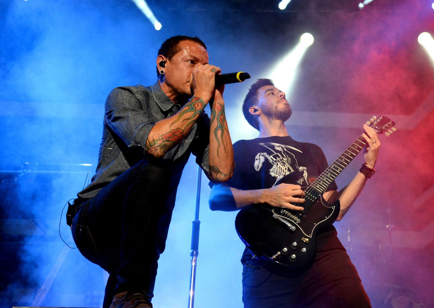 Linkin Parki lauljad Chester Bennington ja Mike Shinoda
