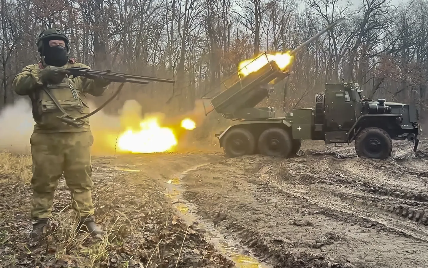 Российский военный в Курской области (иллюстративное фото).