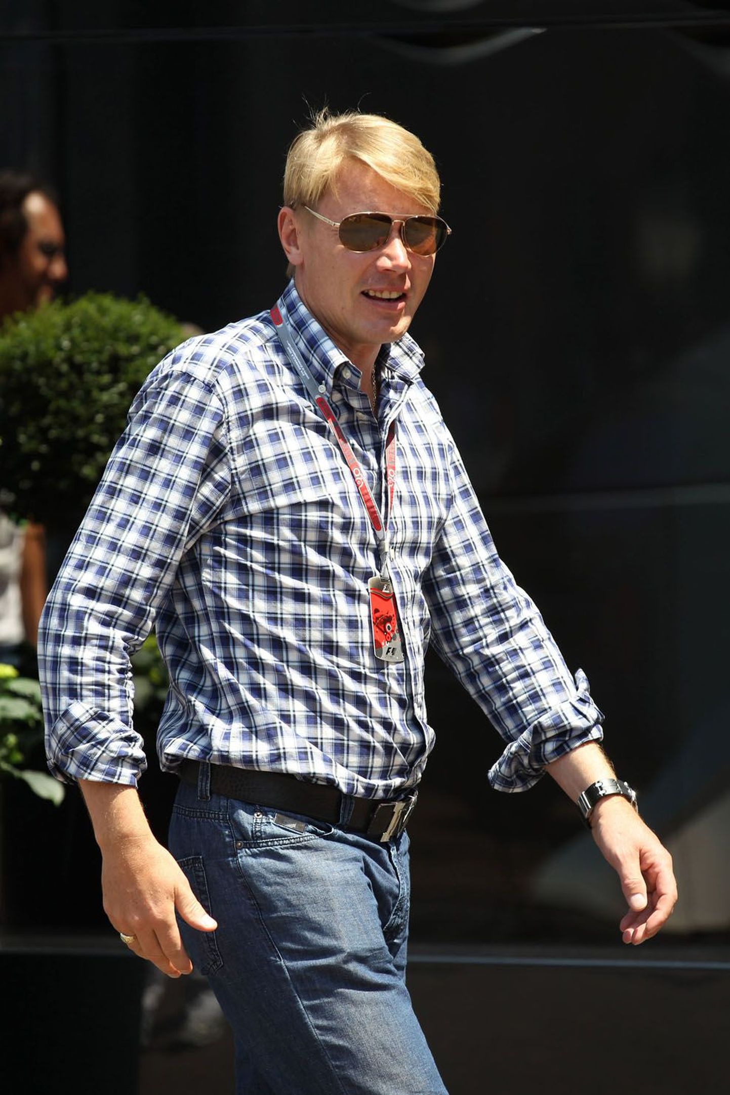 Mika Häkkinen Monaco GP-l.