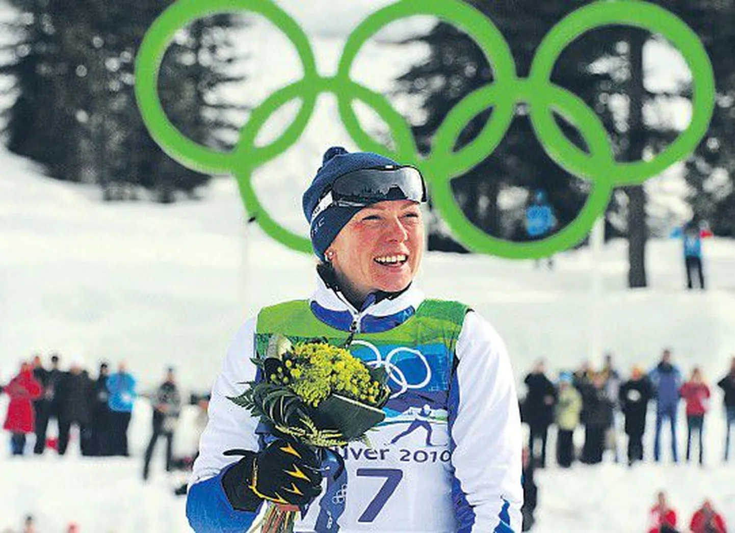 Кристина Шмигун-Вяхи принесла в копилку Эстонии много медалей разного достоинства.