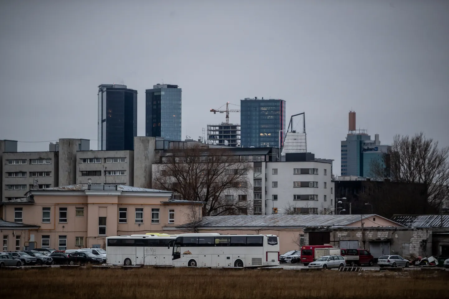 Tallinna kesklinn.