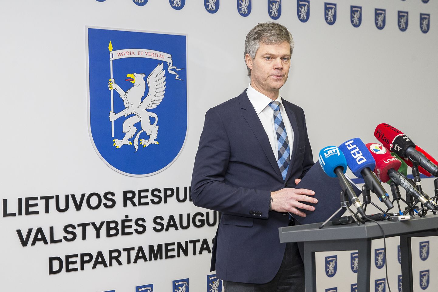 Leedu julgeolekuteenistuse direktor Darius Jauniškis.