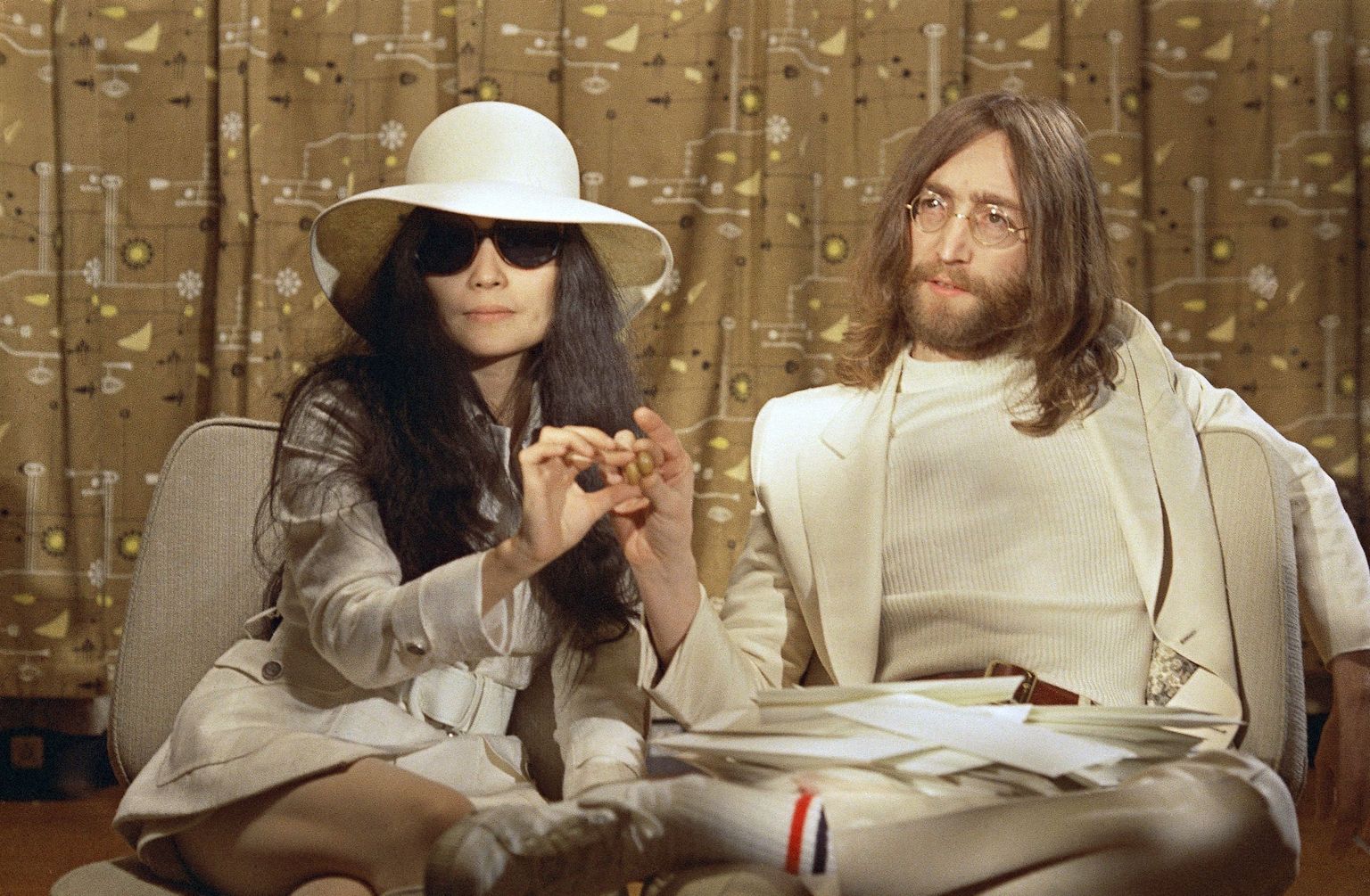 Yoko Ono ja John Lennon 1969. aastal.